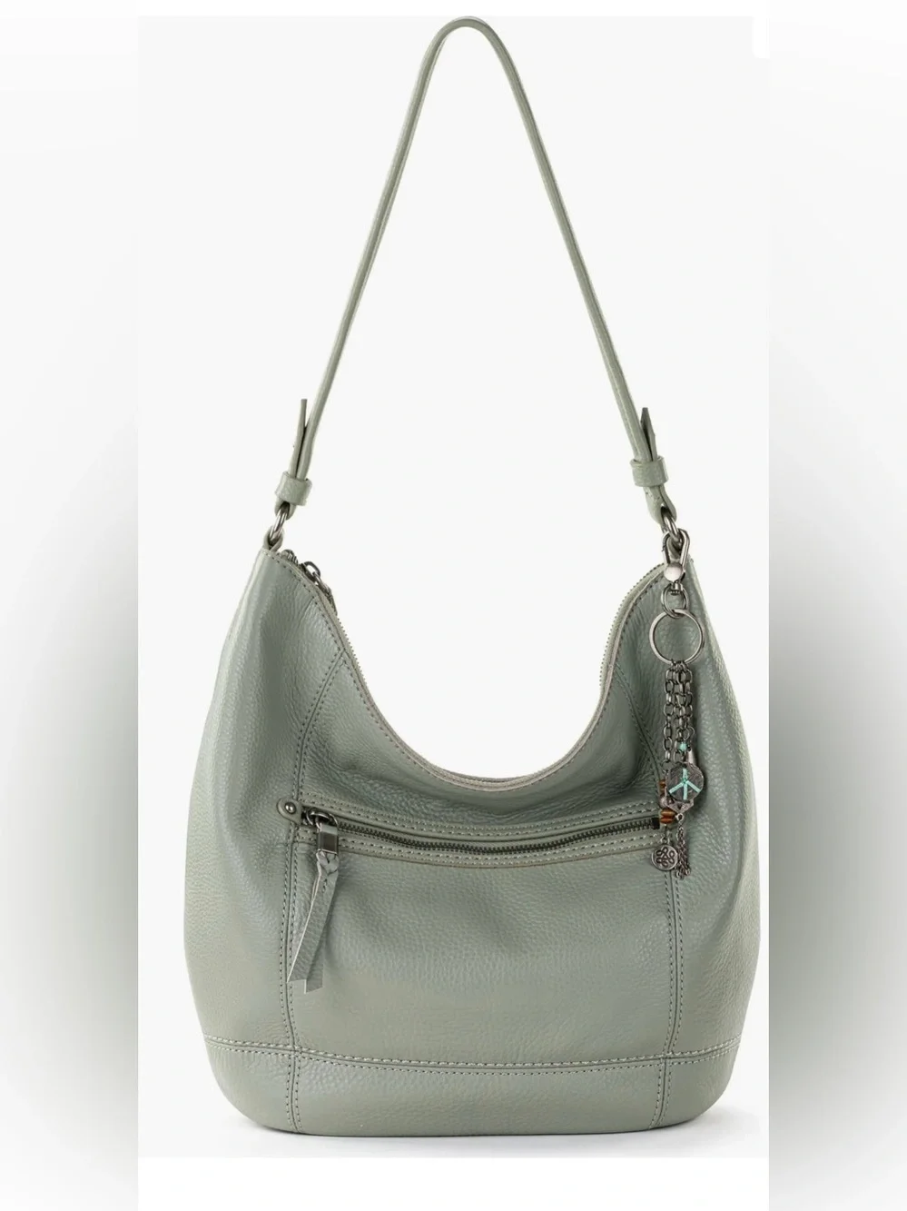 THE SAK Handbag Sequoia Hobo Leather Bag Meadow Light Green AUTHENTIC NEW